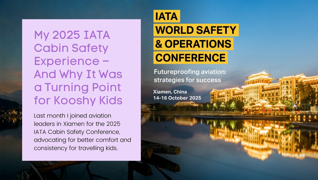 My 2025 IATA Cabin Safety Experience – And Why It Was a Turning Point for Kooshy Kids