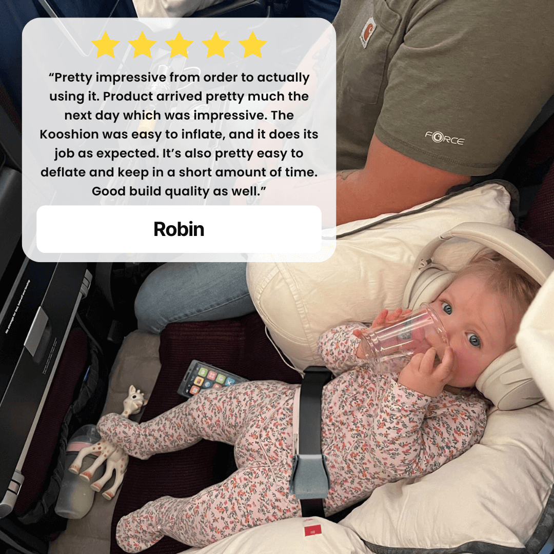 Kooshy Kids Bunk Inflatable Airplane Bed For Children U2013