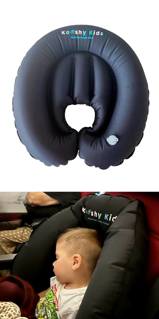 Kooshy Kloud™ | Inflatable Travel Pillow for Plane