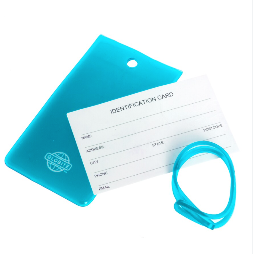 Jelly top luggage tags