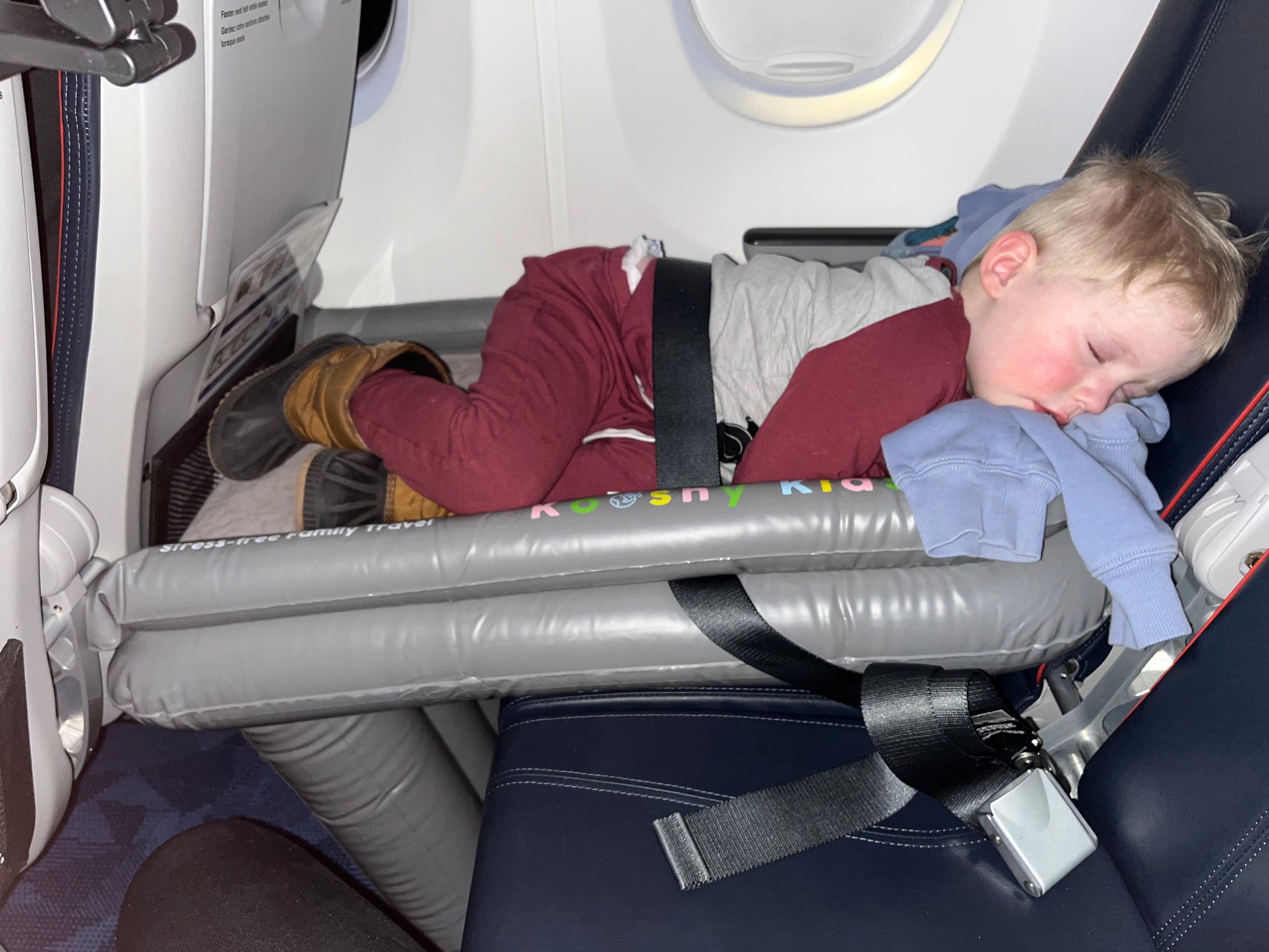 SELF-INFLATING Kooshy Kids Sky Bunk