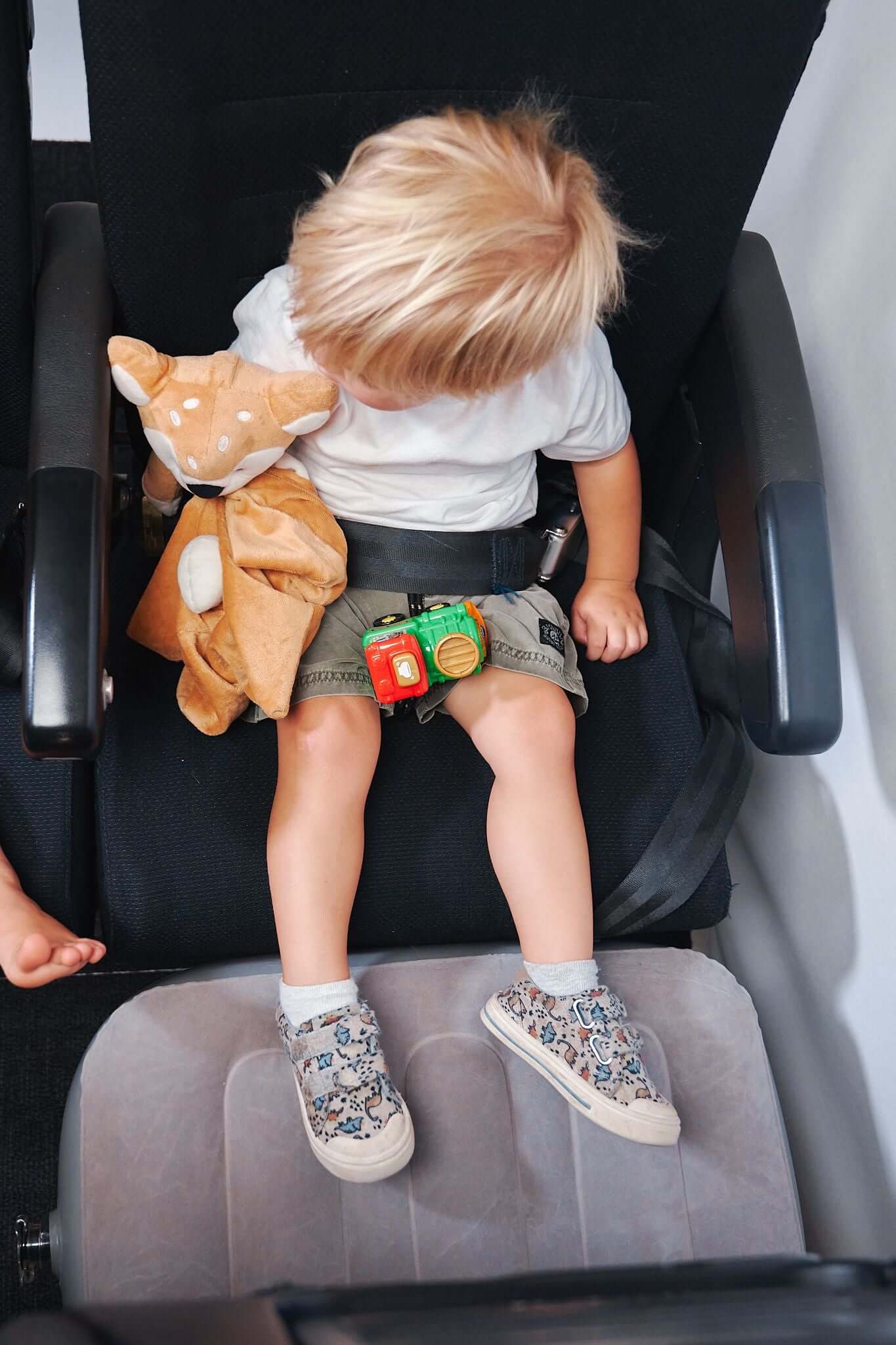 Flight Accessories Inflatable Foot Rest Airplane Original Premium