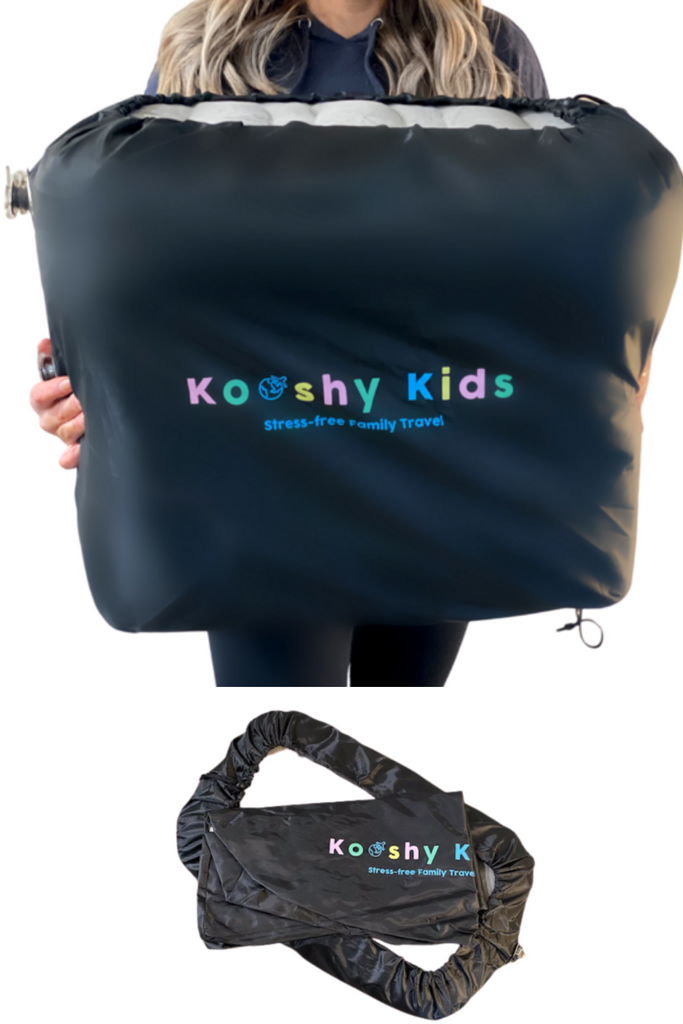 inflatable cushion protector Kooshy Kids plane pal fly tot