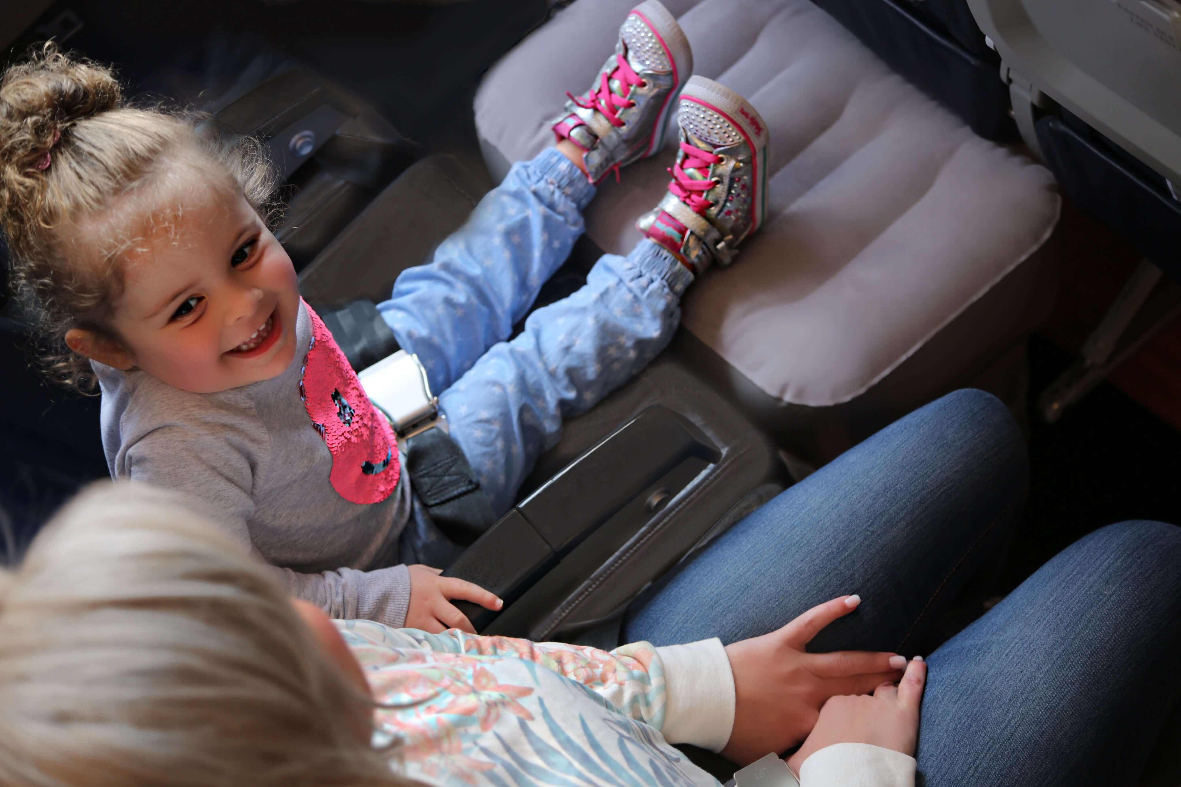 Kooshy Kids Inflatable Plane Cushion. Plane Pal Fly Tot